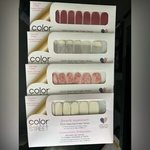 ColorStreet Real Nail Polish Strips, NEW